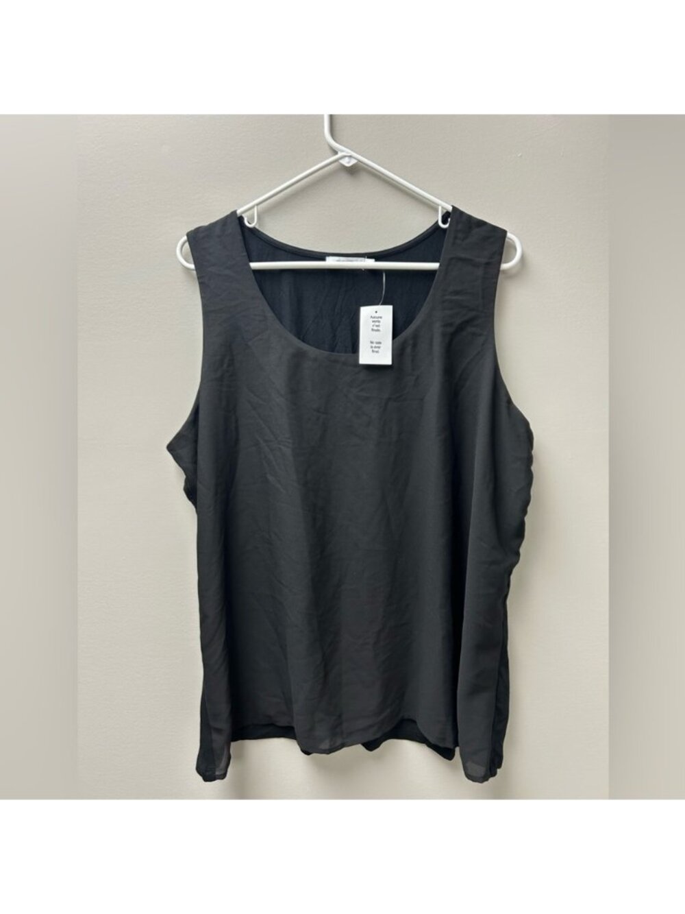 Ricki’s‎ Women’s Black Round Neck Tank Top